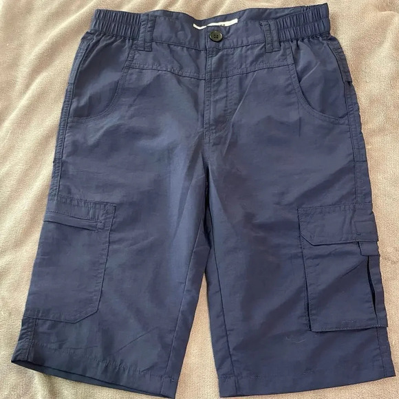 NWT Ochenta‎ SZ 150 EU 12 US Navy Blue Cargo Shorts Uniform Lightweight Cooling - Picture 1 of 4